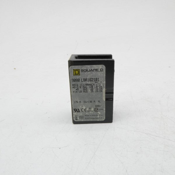 SQUARE D 9080LBA162101 SER. C 600V 175A NSNP