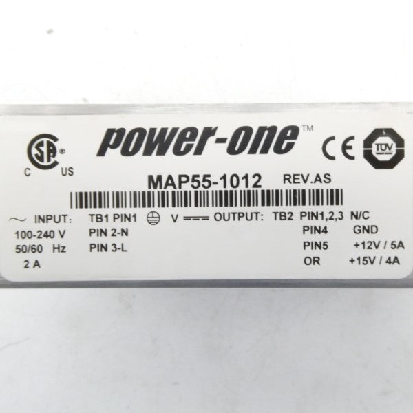 POWER ONE MAP55-1012 100-240V REV. AS NSMP