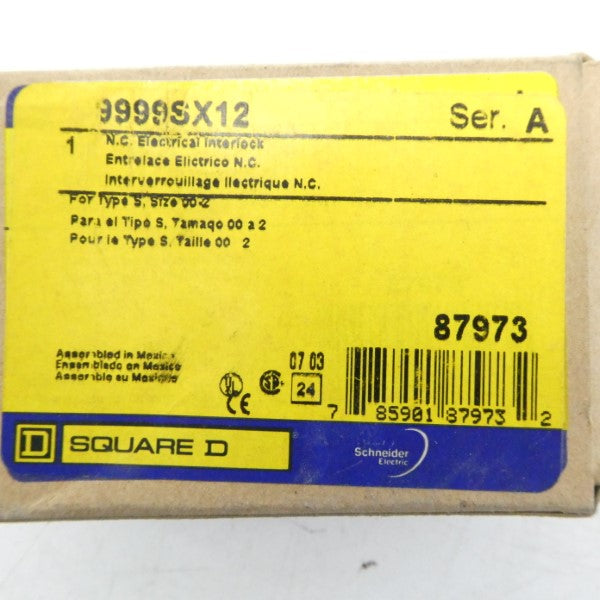 SQUARE D 9999SX12 SER. A NSMP
