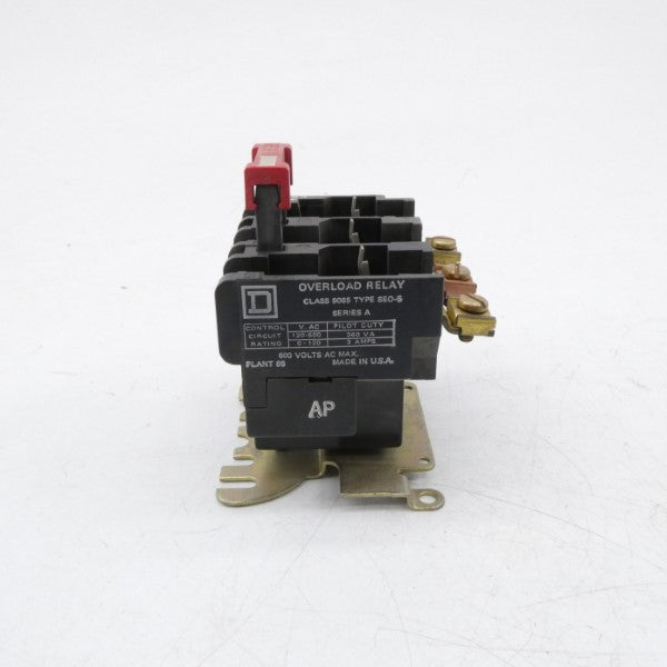 SQUARE D 9065SEO-5 SER. A 600VAC 3A NSNP
