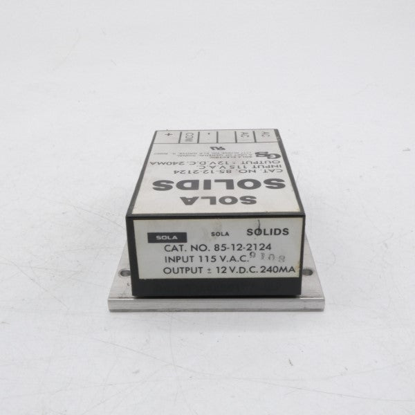 SOLA 85-12-2124 115VAC NSNP