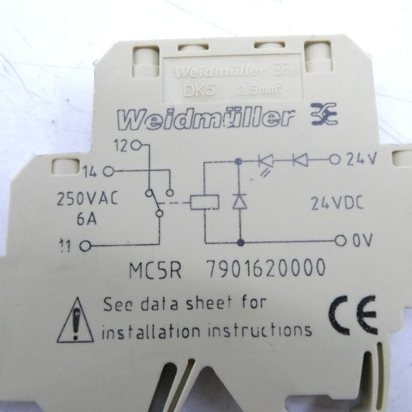 WEIDMULLER MC5R7901620000 24VDC NSNP