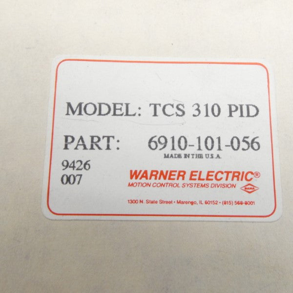 WARNER ELECTRIC 6910-101-056 TCS310PID NSMP