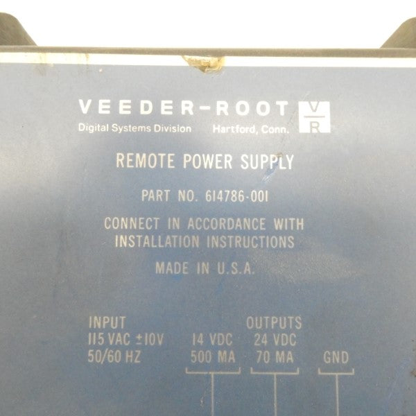 VEEDER ROOT 614786-001 115VAC NSNP