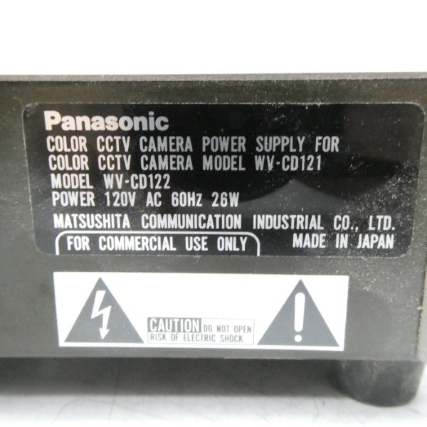 PANASONIC WV-CD122 120VAC NSNP