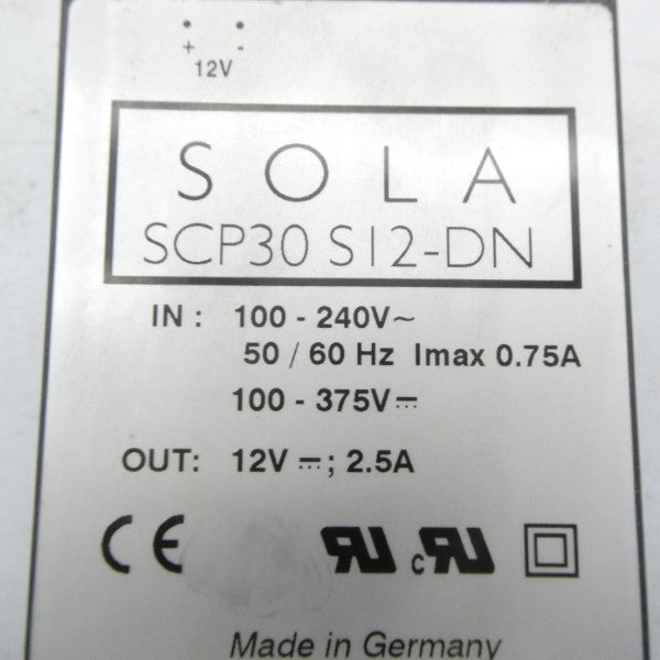 SOLA SCP30S12-DN 100-375V 2.5A NSMP