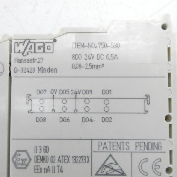 WAGO 750-530 24VDC 0.5A NSMP
