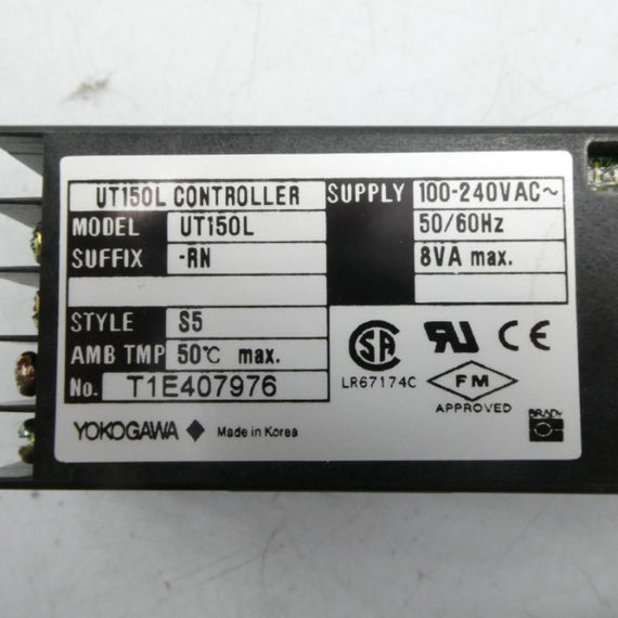 YOKOGAWA UT150L-RN T1E407976 100-240VAC NSNP