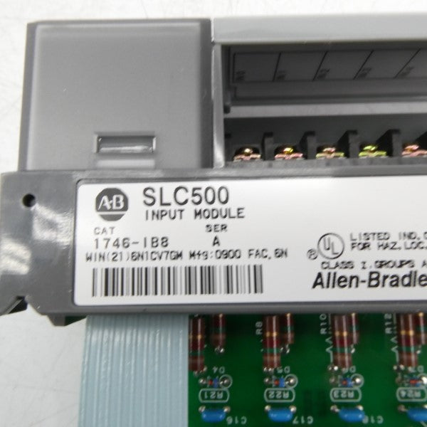ALLEN BRADLEY 1746-IB8 SER. A 10-30VDC (BR/WH) NSMP
