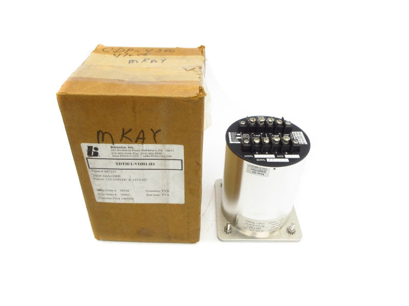 BITRONICS TDTIE1-VDH1-H1 125-250VDC NSMP