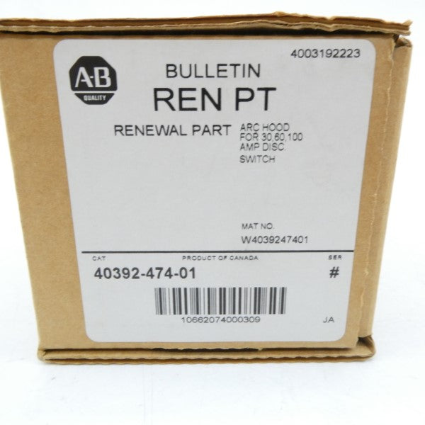 ALLEN BRADLEY 40392-474-01 (BR/WH) NSMP