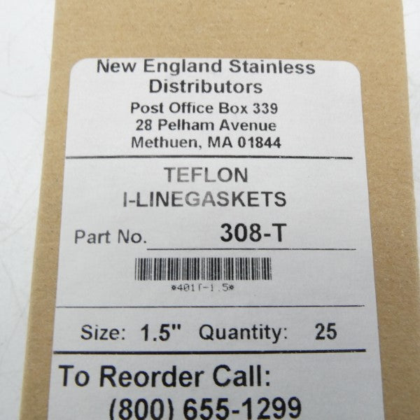 NEW ENGLAND 308-T 1.5" (PKG OF 25) NSMP