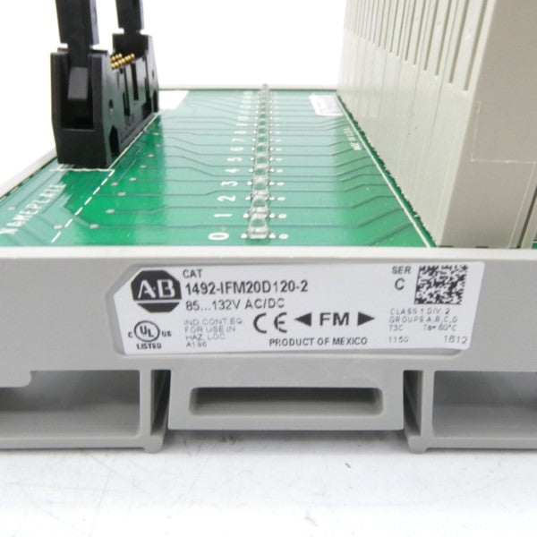ALLEN BRADLEY 1492-IFM20D120-2 SER. C 85-132VAC/DC (BR/WH) NSMP