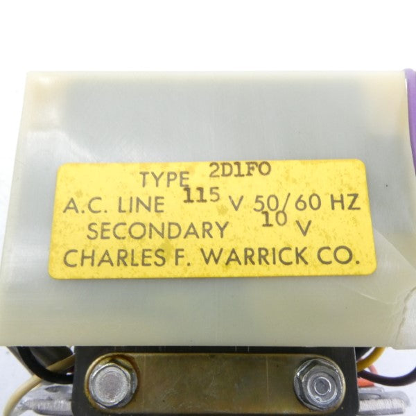 CHARLES F WARRICK 2D1F0 115V NSNP