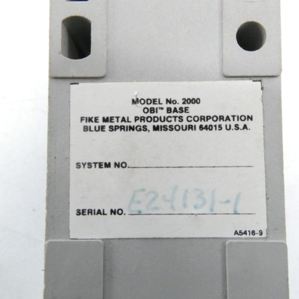 FIKE METAL 2000 NSNP