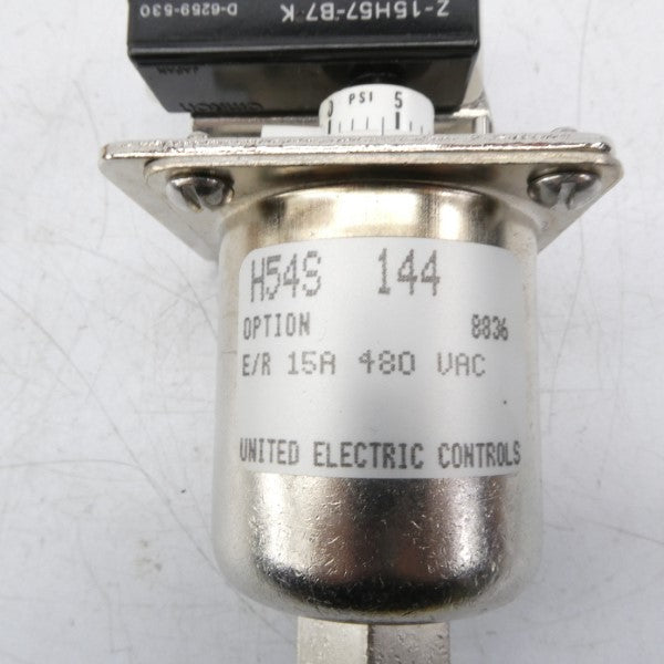 UNITED ELECTRIC H54S144 480VAC 15A NSMP