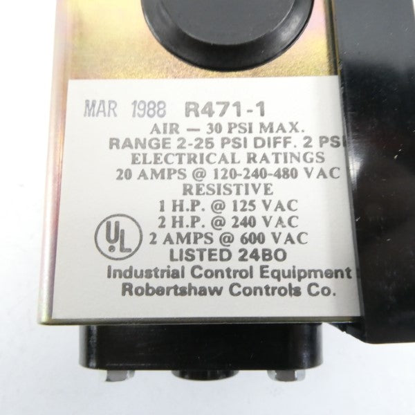 UNI LINE 2364-211 R471-1 120-480VAC 20A 30PSI NSMP