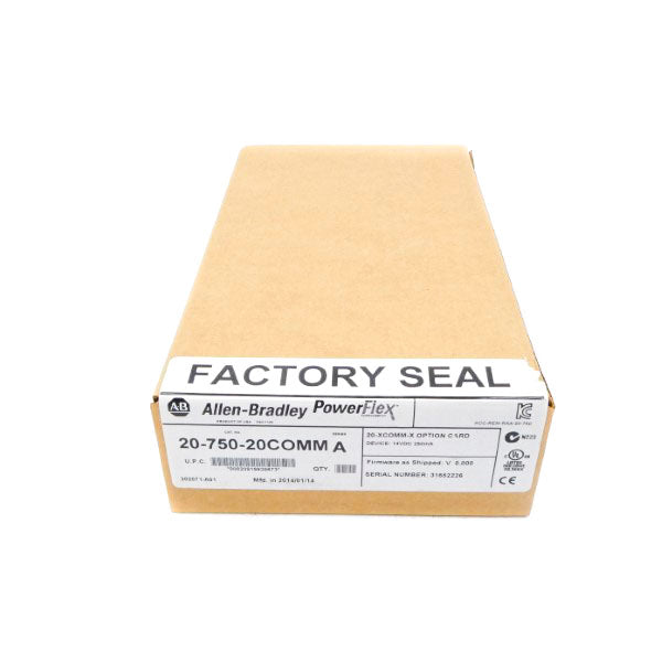ALLEN BRADLEY 20-750-20COMM SER. A F/W V0.000 14VDC NSFS