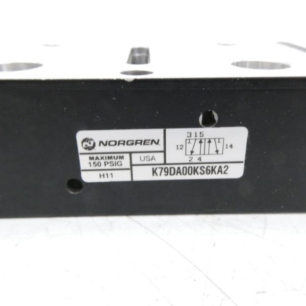 NORGREN K79DA00KS6KA2 150PSI NSNP