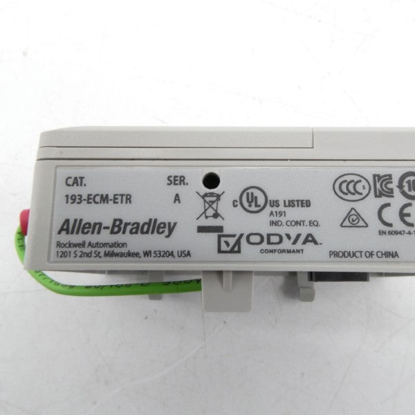 ALLEN BRADLEY 193-ECM-ETR SER. A F/W 1.012 (WH) NSMP