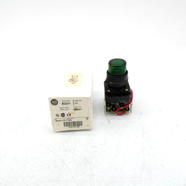 ALLEN BRADLEY 800H-PRT16G SER. F 120V (WH) NSMP