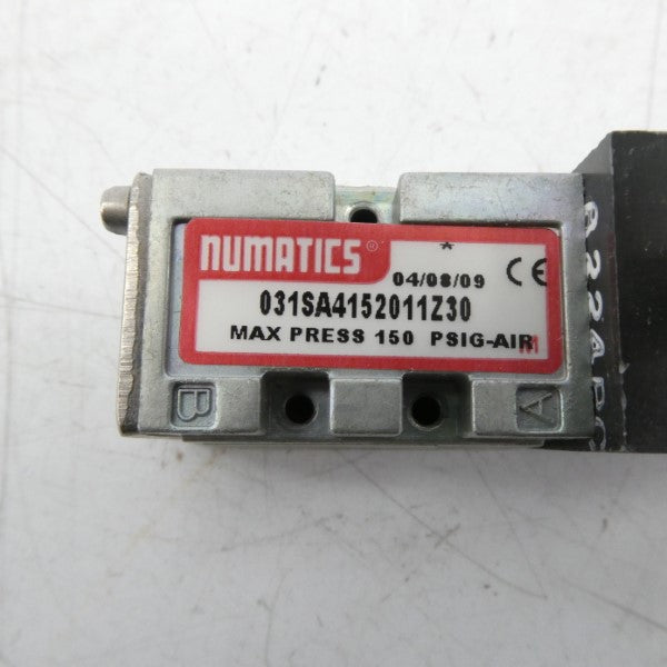 NUMATICS 031SA4152011Z30 100-115/110/120V .06A 150PSI (AS PICTURED) UNMP