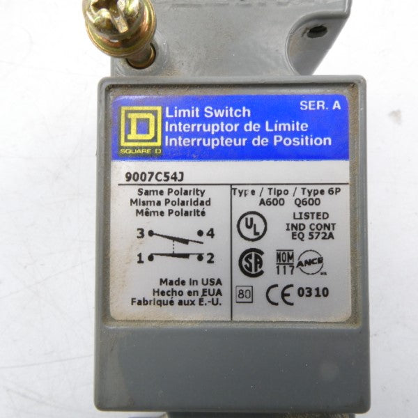 SQUARE D 9007C54J SER. A UNMP