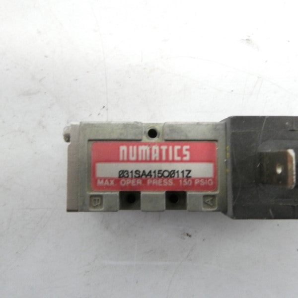 NUMATICS 031SA415O011Z 100-115/110/120V .06A 150PSI (AS PICTURED) UNMP