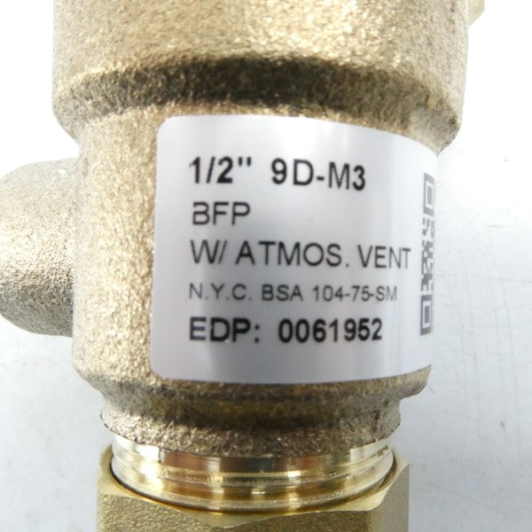 WATTS 9DS-M3 0061952 1/2" NSMP
