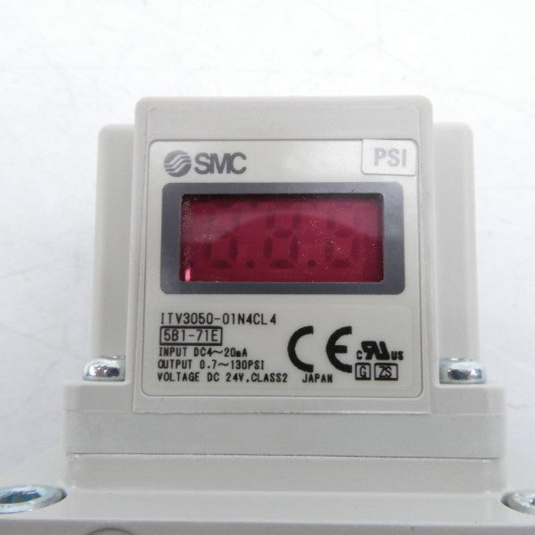 SMC ITV3050-01N4CL4 24VDC 130PSI NSMP