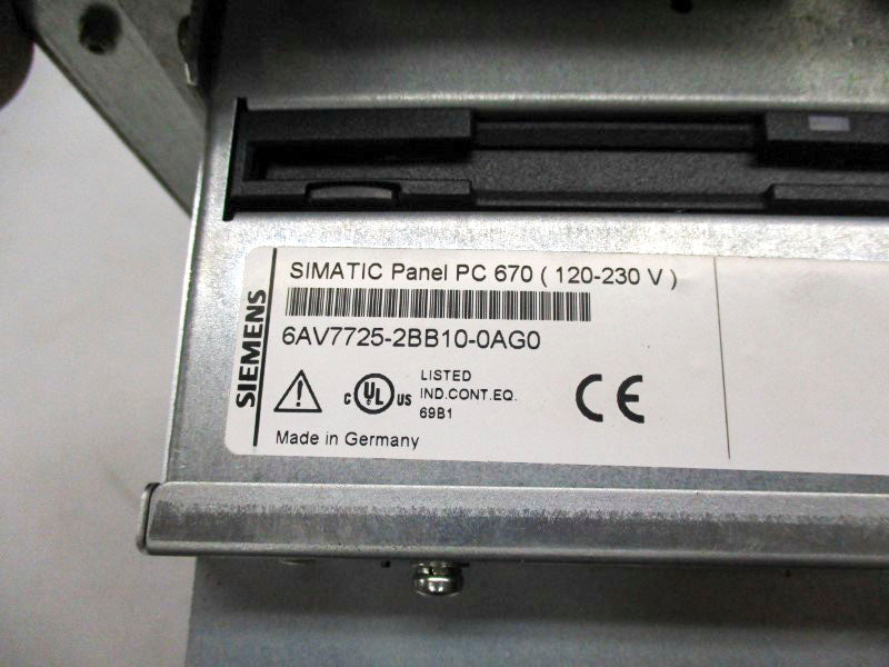 SIEMENS 6AV7725-2BB10-0AG0 120-230V NSMP