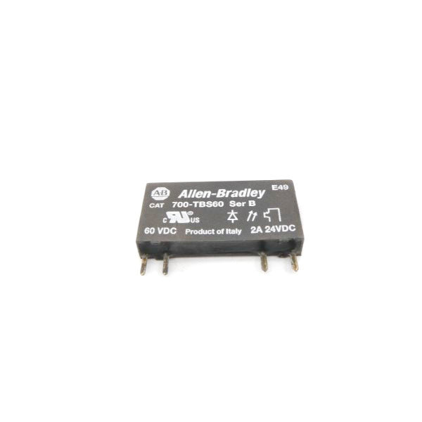 ALLEN BRADLEY 700-TBS60 SER. B 60VDC 2A NSNP