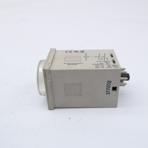 OMRON H3CR-H8L 100/110/120V 5A 0.05-12MIN NSNP