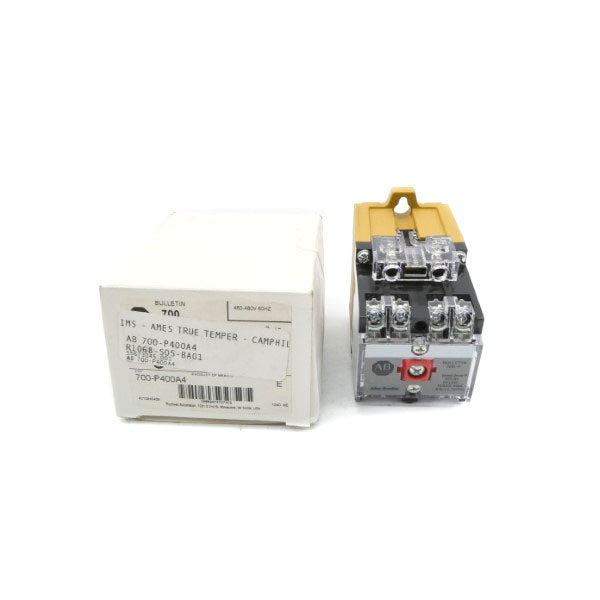 ALLEN BRADLEY 700-P400A4 SER. E 460-480V 10A (WH) NSMP