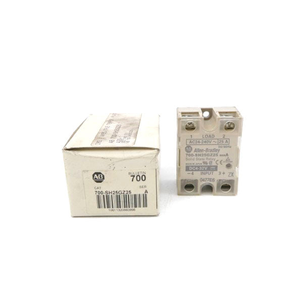 ALLEN BRADLEY 700-SH25GZ25 SER. A 4-32VDC 25A (WH) NSMP