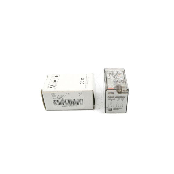 ALLEN BRADLEY 700-HF32A1 SER. C 120VAC 10A (WH) NSMP