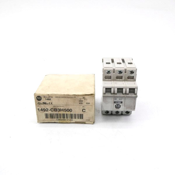 ALLEN BRADLEY 1492-CB3H500 SER. C 277VAC 50A NSMP