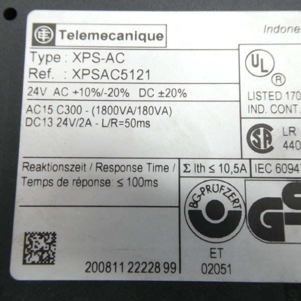 TELEMECANIQUE XPSAC5121 24VAC/DC NSMP