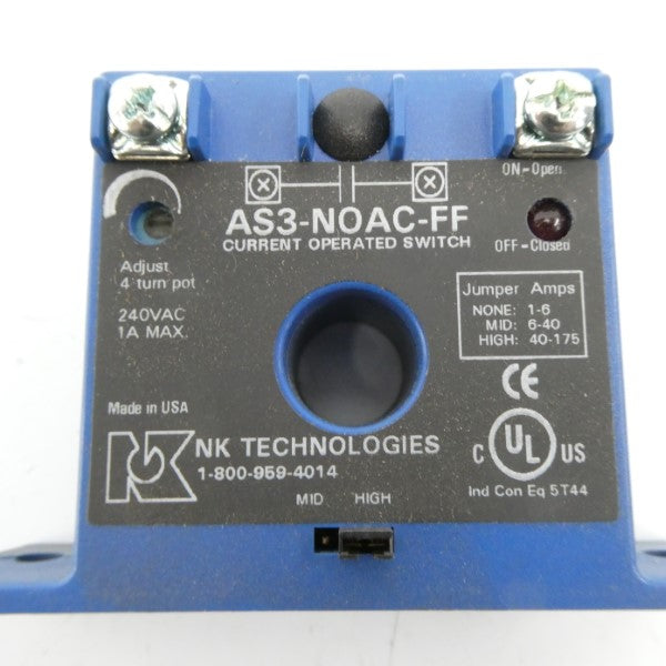 NK TECHNOLOGIES AS3-NOAC-FF 240VAC 1A NSMP
