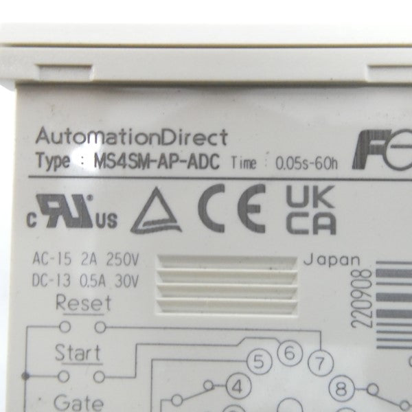 FUJI ELECTRIC MS4SM-AP-ADC 250VAC 2A 0.05S-60H NSNP