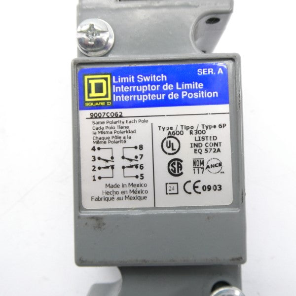 SQUARE D 9007CO62 SER. A UNMP
