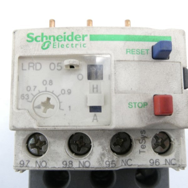 SCHNEIDER ELECTRIC LRD05 600VAC .63-1A UNMP