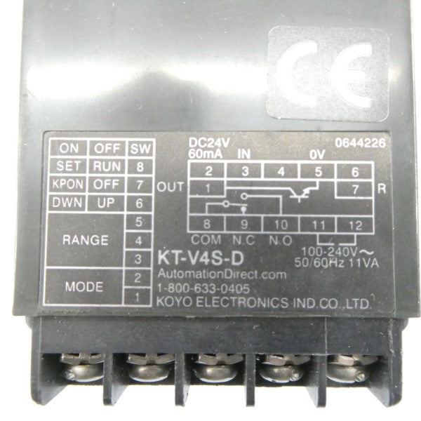 KOYO ELECTRONICS KT-V4S-D 100-240V NSNP
