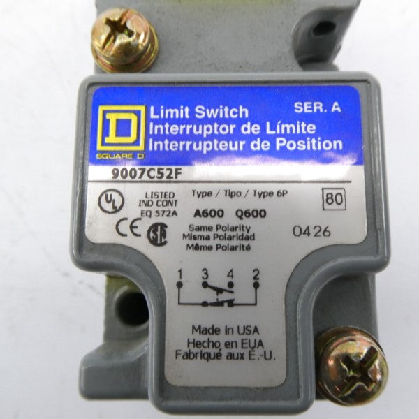 SQUARE D 9007C52F SER. A NSMP