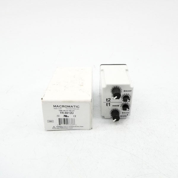 MACROMATIC TR-6612U 24-240VAC 10A 0.05S-100HR NSMP