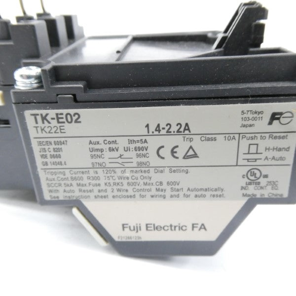 FUJI ELECTRIC TK-E02 600V 1.4-2.2A NSMP