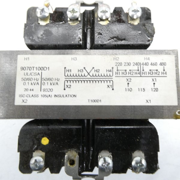 SQUARE D 9070T100D1 480V (AS PICTURED) NSMP