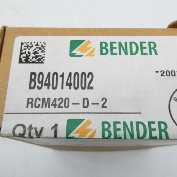 BENDER RCM420-D-2 B94014002 NSFS