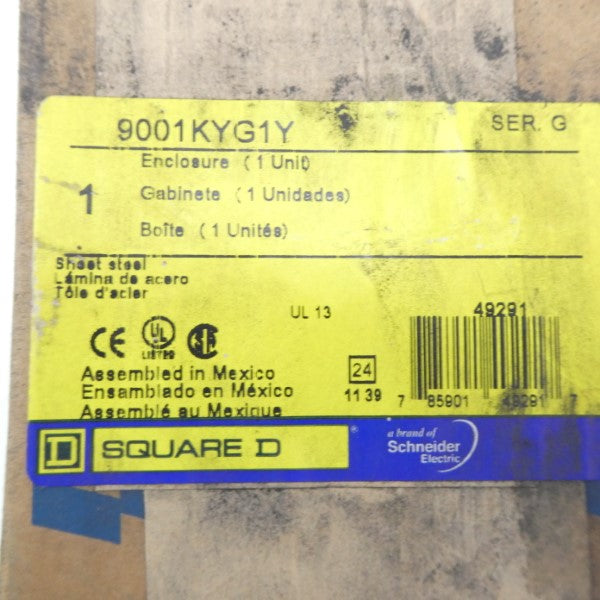 SQUARE D 9001KYG1Y SER. G NSFS