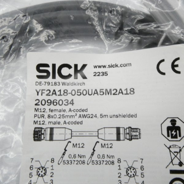 SICK YF2A18-050UA5M2A18 2096034 NSMP